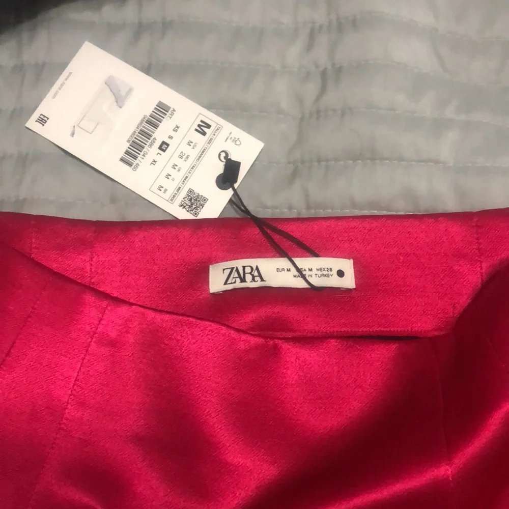 Zara satin effect skirt - Picture 15 of 16